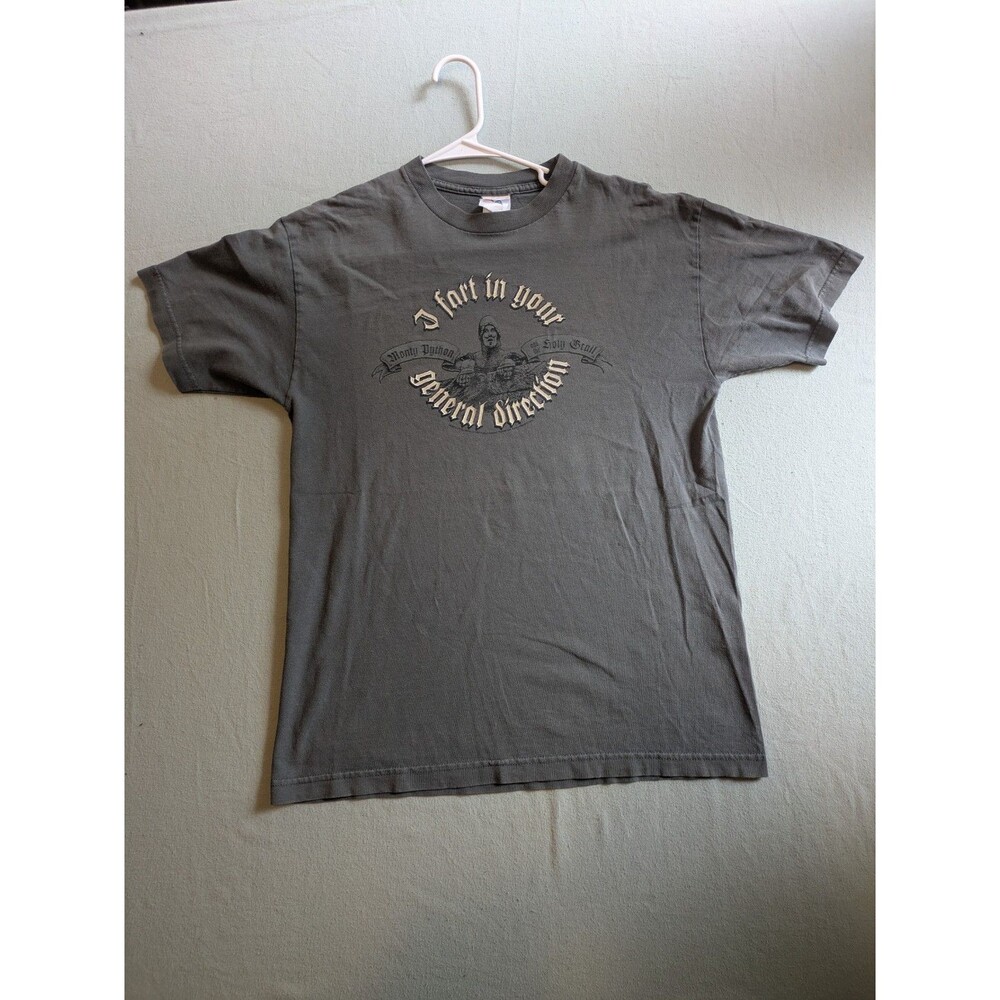 Vintage 2000s Monty Python Holy Grail I Fart In Your General Direction Shirt M